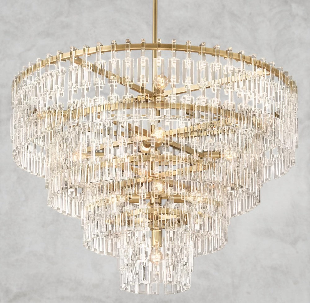 Marignan Tiered Round Chandelier 36", 48", 60"